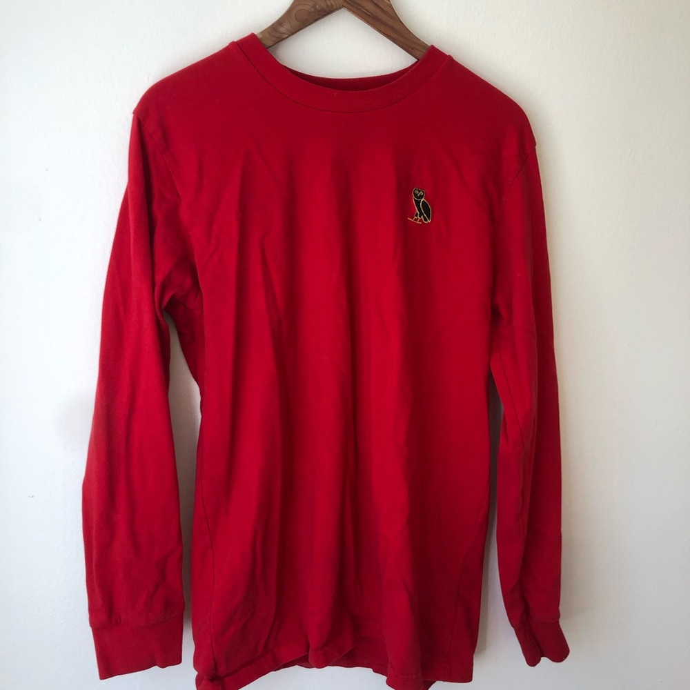 Drake OvO long sleeve tee